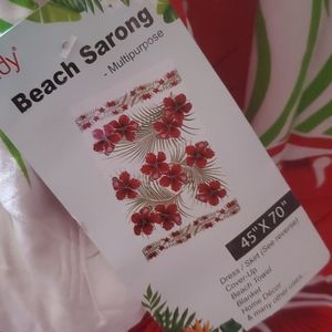 ⛱Beach  sarong by lildy New, hugh & floral